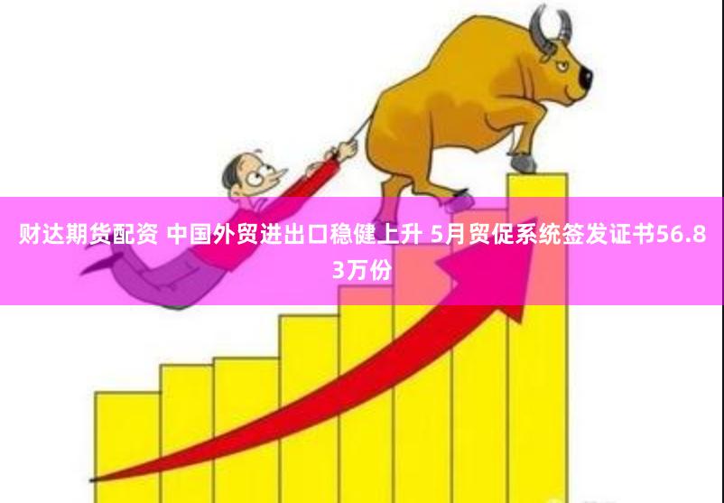 财达期货配资 中国外贸进出口稳健上升 5月贸促系统签发证书56.83万份