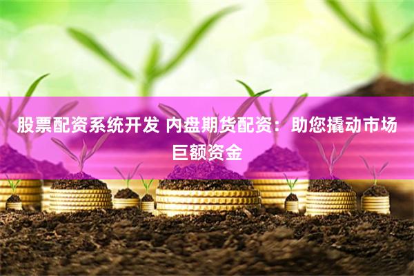 股票配资系统开发 内盘期货配资：助您撬动市场巨额资金